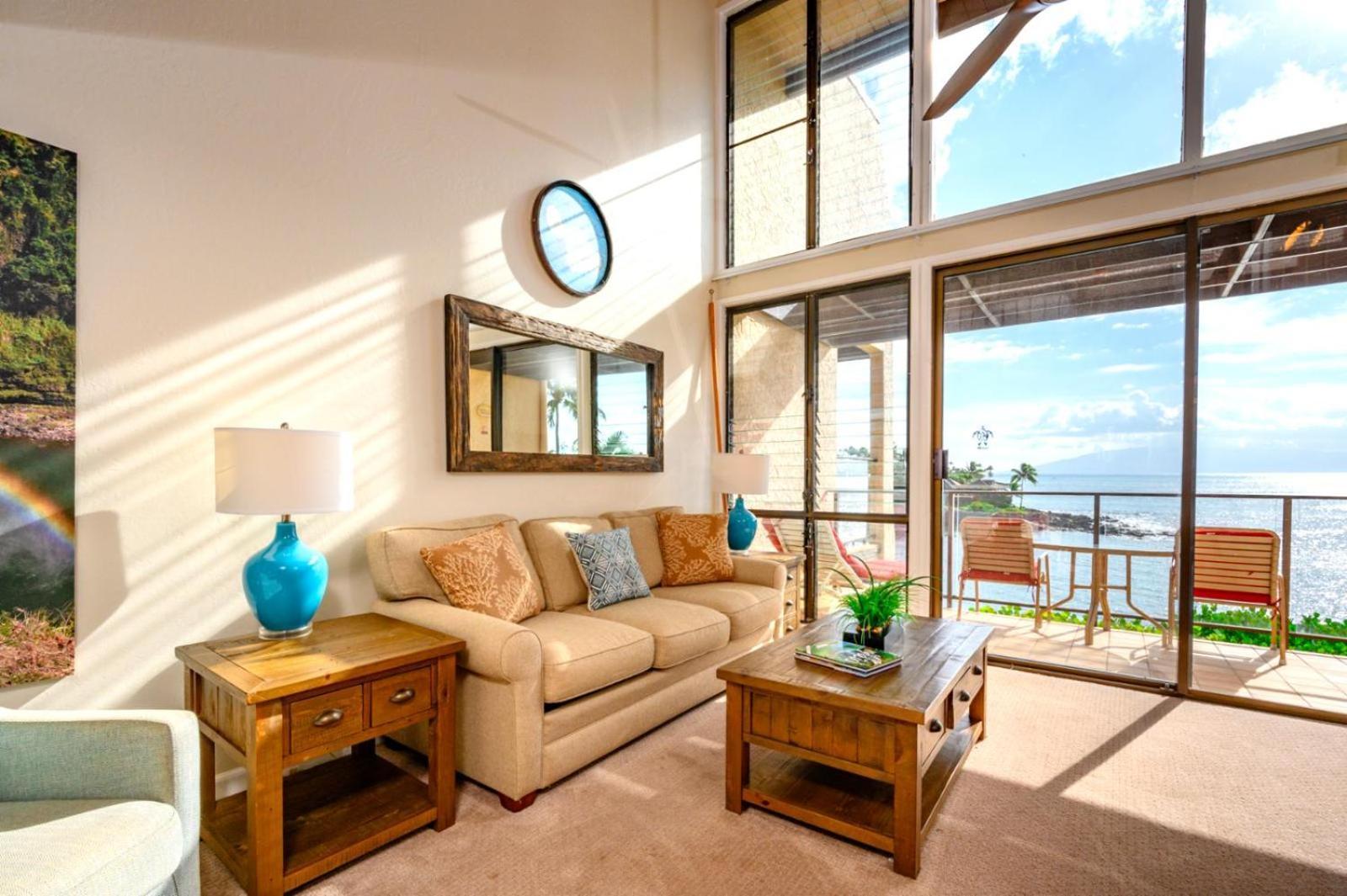 קפלואה Kbm Resorts Free Car Napili Point Nap-C18 Ocean Front Spacious Villa מראה חיצוני תמונה